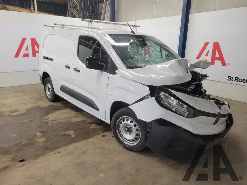 2024 CITROEN BERLINGO BLUEHDI ENTERPRISE XL S/S EAT8 1499cc TURBO DIESEL AUTOMATIC PANEL VAN