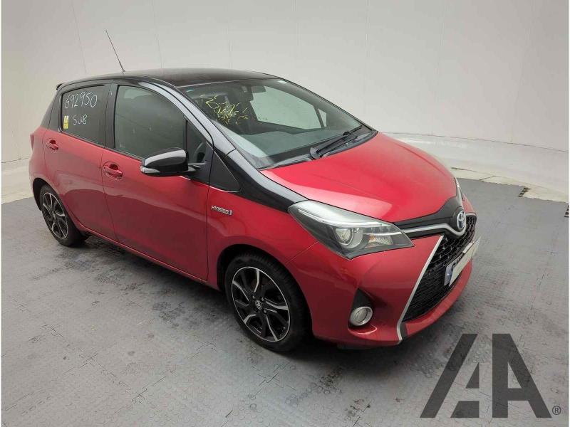 2016 TOYOTA YARIS VVT-I DESIGN M-DRIVE S 1497cc PETROL/ELECTRIC CVT 5 DOOR HATCHBACK