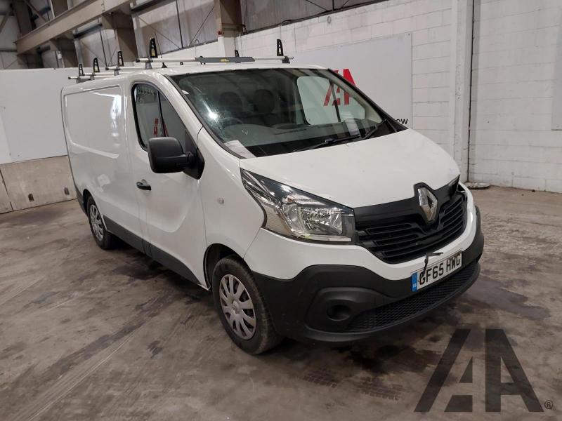 2015 RENAULT TRAFIC SL27 BUSINESS DCI S/R P/V 1598cc TURBO DIESEL MANUAL PANEL VAN