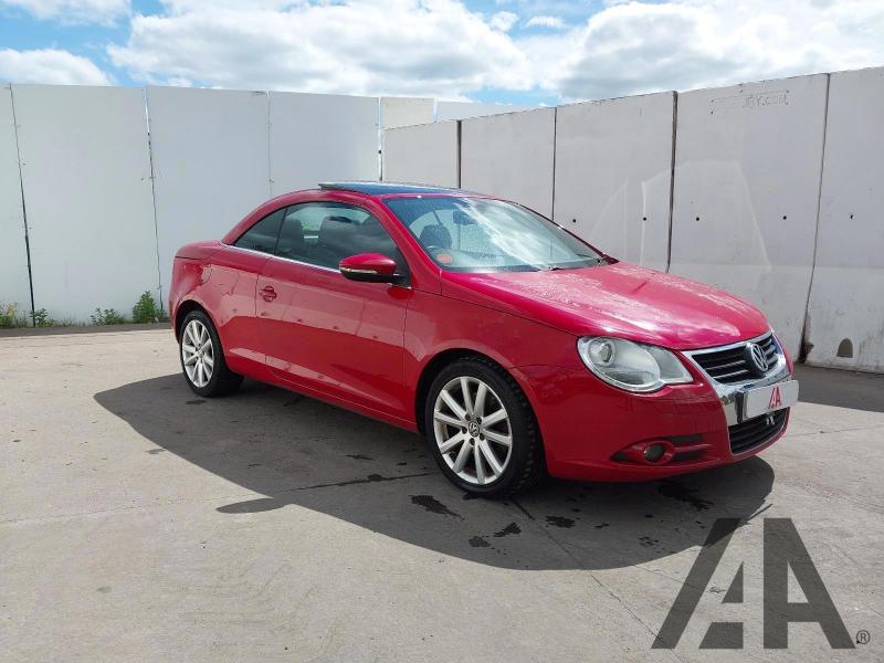 2010 VOLKSWAGEN EOS SE TSI 1390cc TURBO PETROL MANUAL 6 Speed 2 DOOR CONVERTIBLE