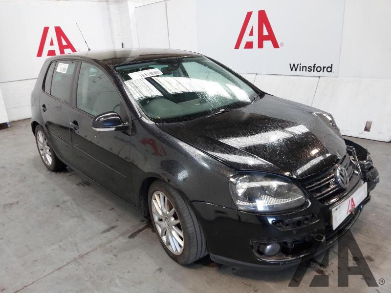 2008 VOLKSWAGEN GOLF GT TDI 1968cc TURBO DIESEL MANUAL 6 Speed 5 DOOR HATCHBACK