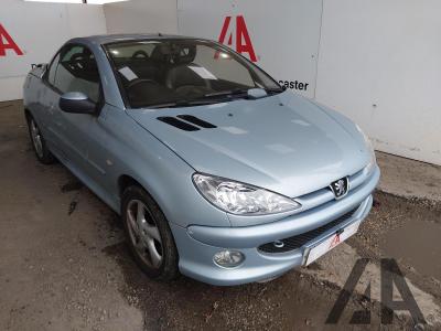 Image of 2003 PEUGEOT 206 COUPE CABRIOLET S 1587cc PETROL MANUAL 5 Speed 2 DOOR CONVERTIBLE