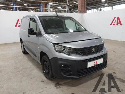 Image of 2022 PEUGEOT PARTNER BLUEHDI PROFESSIONAL PREMIUM L 1499cc TURBO DIESEL MANUAL 4 DOOR PANEL VAN