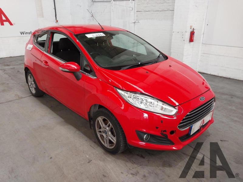 2013 FORD FIESTA ZETEC 1242cc PETROL MANUAL 5 Speed 3 DOOR HATCHBACK
