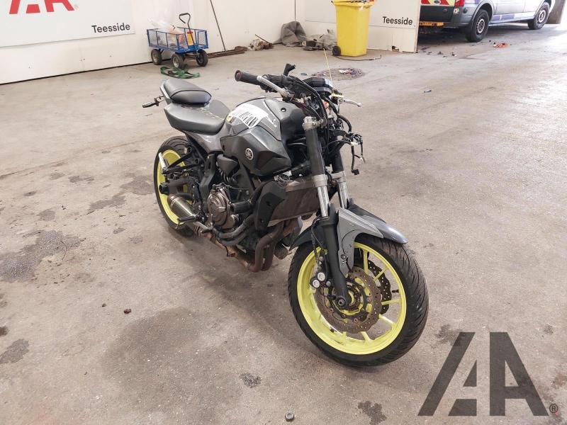 2016 YAMAHA MT 07 ABS 689cc PETROL MOTORCYCLE