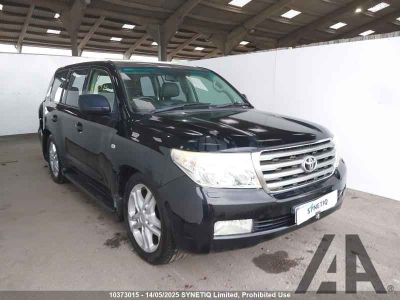 2008 TOYOTA LAND CRUISER V8 D-4D 4461cc TURBO DIESEL AUTOMATIC 6 Speed 5 DOOR ESTATE
