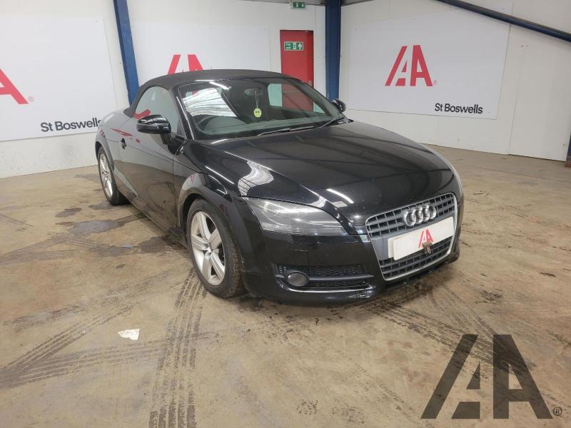 2008 AUDI TT TFSI 1984cc TURBO PETROL MANUAL 6 Speed 2 DOOR CONVERTIBLE