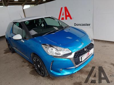 Image of 2017 DS 3 BLUEHDI ELEGANCE S/S 1560cc TURBO DIESEL MANUAL 3 DOOR HATCHBACK