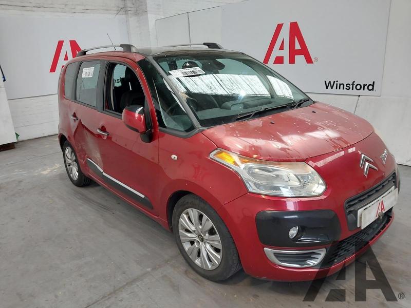 2010 CITROEN C3 PICASSO EXCLUSIVE 1397cc PETROL MANUAL 5 DOOR MPV