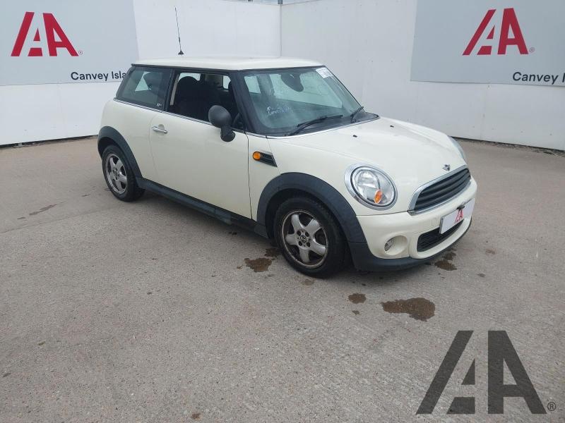 2012 MINI HATCH FIRST 1598cc PETROL MANUAL 6 Speed 3 DOOR HATCHBACK