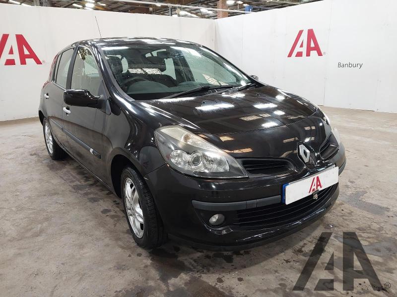 2006 RENAULT CLIO DYNAMIQUE DCI 1461cc TURBO DIESEL MANUAL 5 Speed 5 DOOR HATCHBACK