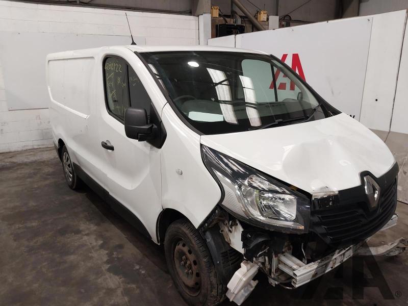 2018 RENAULT TRAFIC SL27 BUSINESS PLUS DCI 1598cc TURBO DIESEL MANUAL PANEL VAN