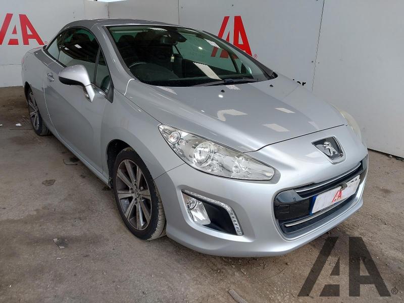 2013 PEUGEOT 308 E-HDI CC ACTIVE NAVIGATION VER 1560cc TURBO DIESEL MANUAL 6 Speed 2 DOOR CONVERTIBLE