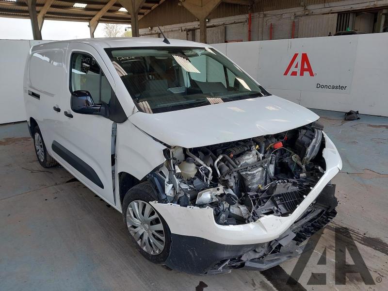 2022 PEUGEOT PARTNER BLUEHDI PROFESSIONAL PREMIUM L 1499cc TURBO DIESEL MANUAL 4 DOOR PANEL VAN
