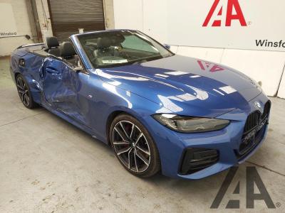 Image of 2021 BMW 4 SERIES 420I M SPORT 1998cc TURBO PETROL AUTOMATIC 2 DOOR CONVERTIBLE