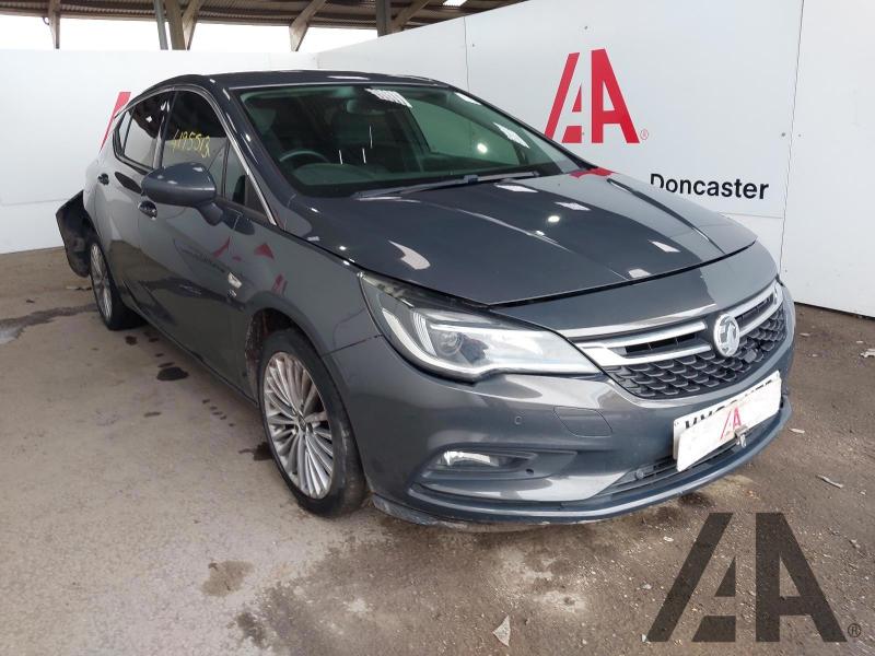 2016 VAUXHALL ASTRA ELITE NAV CDTI S/S 1598cc TURBO DIESEL MANUAL 6 Speed 5 DOOR HATCHBACK