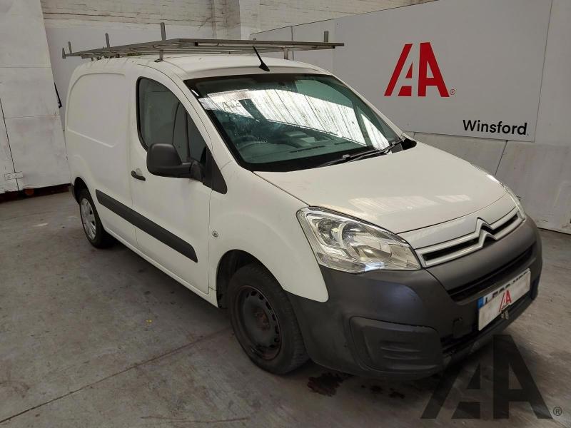2018 CITROEN BERLINGO 850 ENTERPRISE L1 BLUEHDI 1560cc TURBO DIESEL MANUAL 5 Speed PANEL VAN
