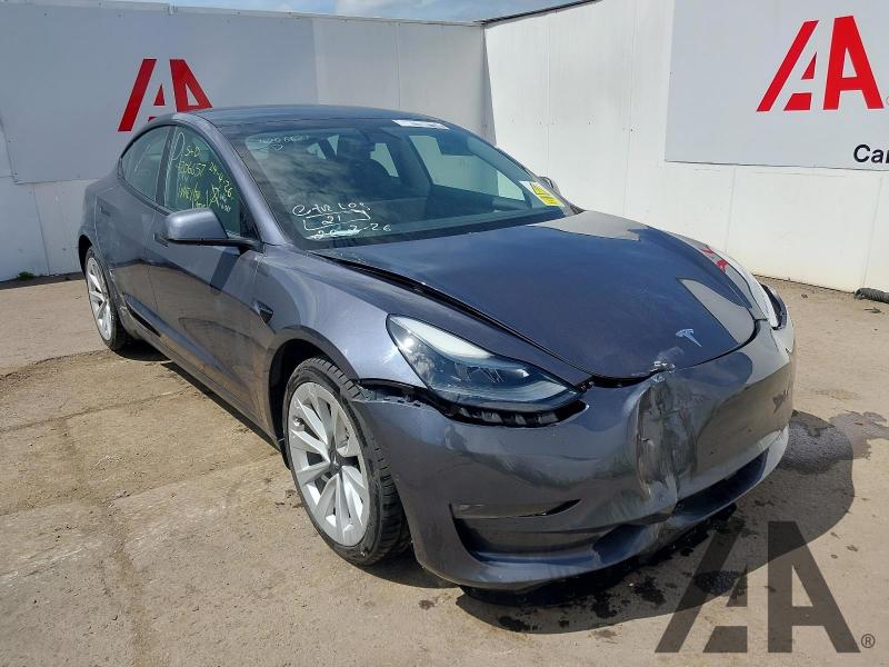 2021 TESLA MODEL 3 LONG RANGE DUAL MOTOR AWD ELECTRIC DIRECT DRIVE 4 DOOR HATCHBACK