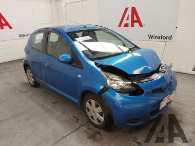 Image of 2011 TOYOTA AYGO VVT-I BLUE 998cc PETROL MANUAL 5 DOOR HATCHBACK