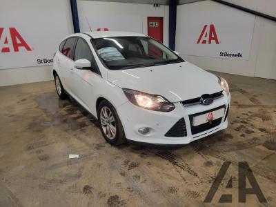 Image of 2014 FORD FOCUS TITANIUM NAVIGATOR TDCI 1560cc TURBO DIESEL MANUAL 6 Speed 5 DOOR HATCHBACK