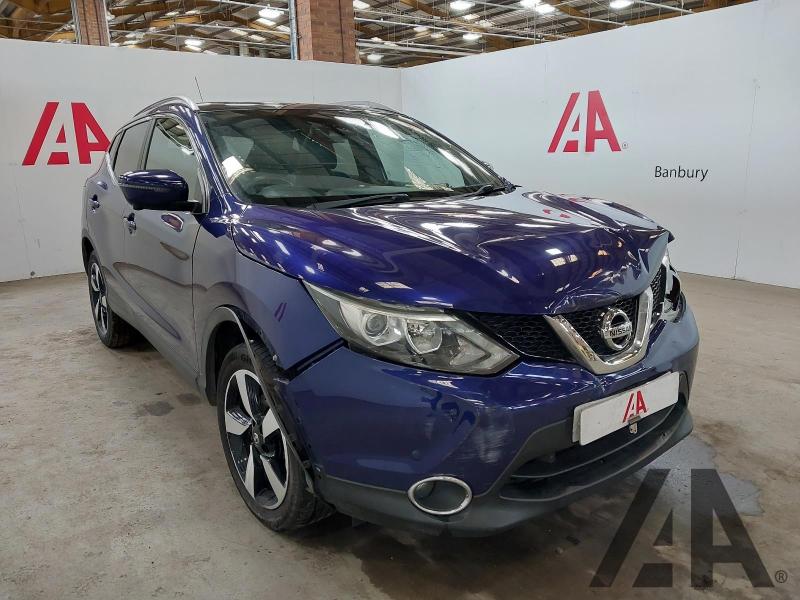 2017 NISSAN QASHQAI N-VISION DCI 1461cc TURBO DIESEL MANUAL 6 Speed 5 DOOR HATCHBACK