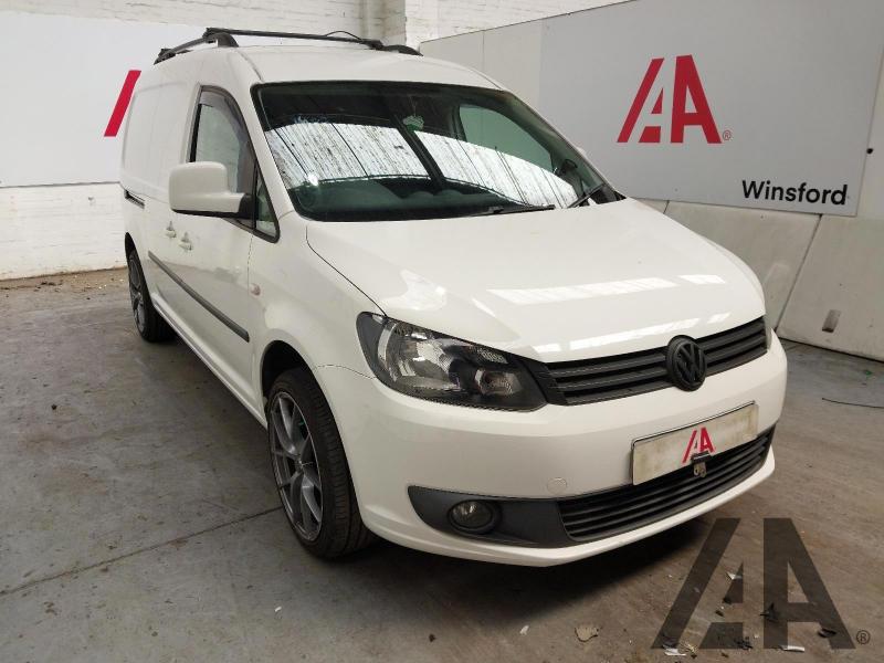 2013 VOLKSWAGEN CADDY MAXI C20 TDI HIGHLINE 1598cc TURBO DIESEL MANUAL PANEL VAN