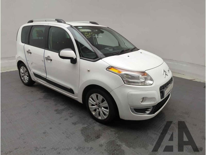 2012 CITROEN C3 PICASSO EXCLUSIVE HDI 1560cc TURBO DIESEL MANUAL 5 DOOR MPV
