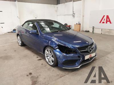 Image of 2016 MERCEDES E-CLASS E 350 D AMG LINE EDITION PREMI 2987cc TURBO DIESEL AUTOMATIC 2 DOOR CONVERTIBLE