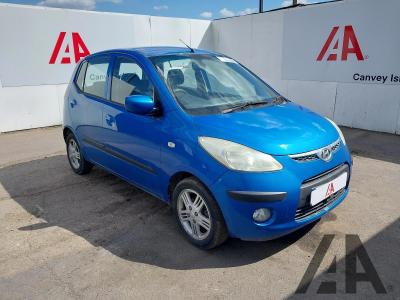 2009 HYUNDAI I10 COMFORT 1248cc PETROL MANUAL 5 Speed 5 DOOR HATCHBACK