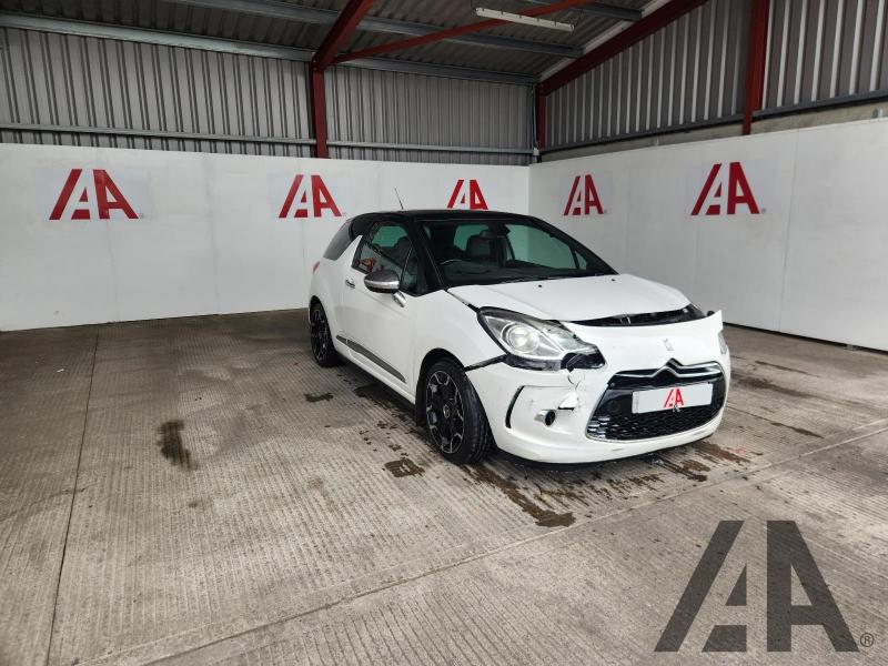 2013 CITROEN DS3 E-HDI AIRDREAM DSPORT PLUS 1560cc TURBO DIESEL MANUAL 6 Speed 3 DOOR HATCHBACK