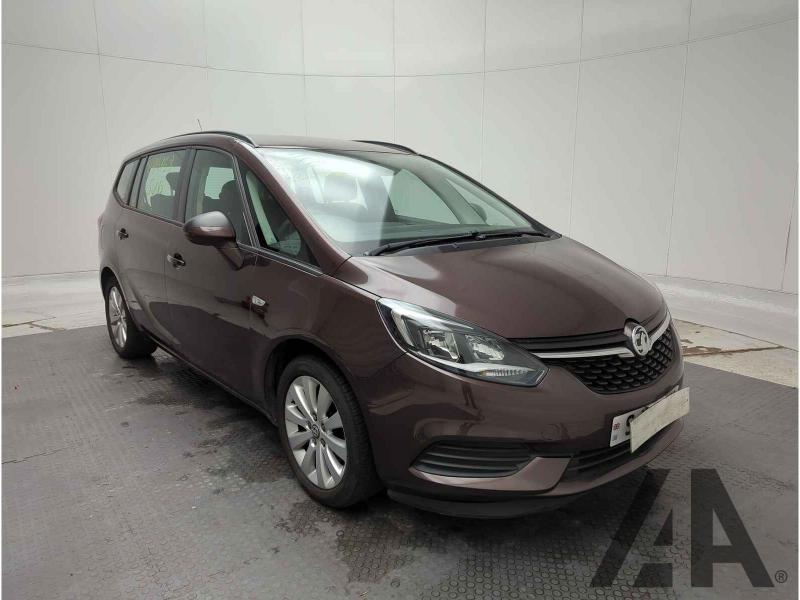 2017 VAUXHALL ZAFIRA TOURER DESIGN 1364cc TURBO PETROL MANUAL 5 DOOR MPV