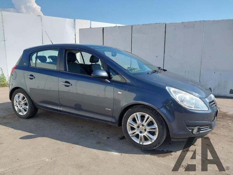 2009 VAUXHALL CORSA DESIGN 16V 1364cc PETROL MANUAL 5 Speed 5 DOOR HATCHBACK