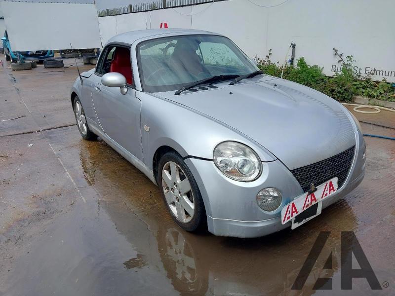 2006 DAIHATSU COPEN ROADSTER 659cc TURBO PETROL MANUAL 5 Speed 2 DOOR CONVERTIBLE