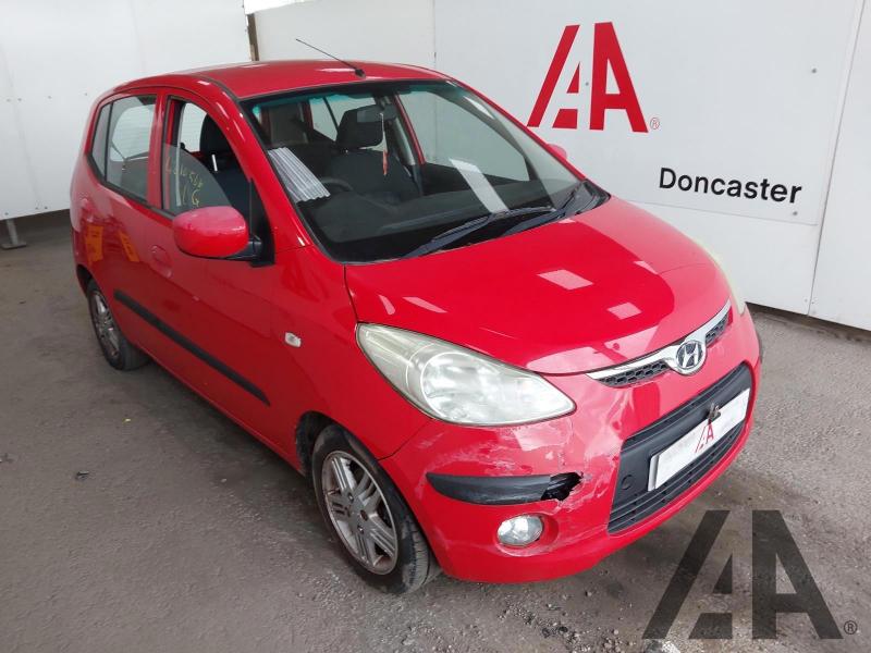 2009 HYUNDAI I10 COMFORT 1248cc PETROL MANUAL 5 Speed 5 DOOR HATCHBACK