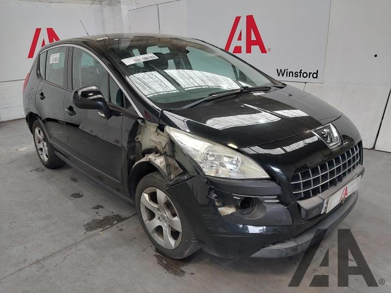 2011 PEUGEOT 3008 SPORT HDI 1560cc TURBO DIESEL MANUAL 6 Speed 5 DOOR HATCHBACK