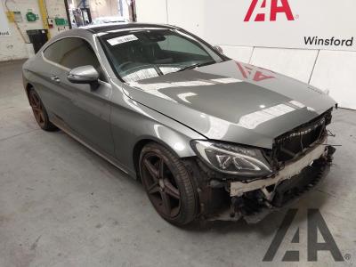 Image of 2017 MERCEDES C-CLASS C 250 D AMG LINE PREMIUM PLUS 2143cc TURBO DIESEL AUTOMATIC 2 DOOR COUPE