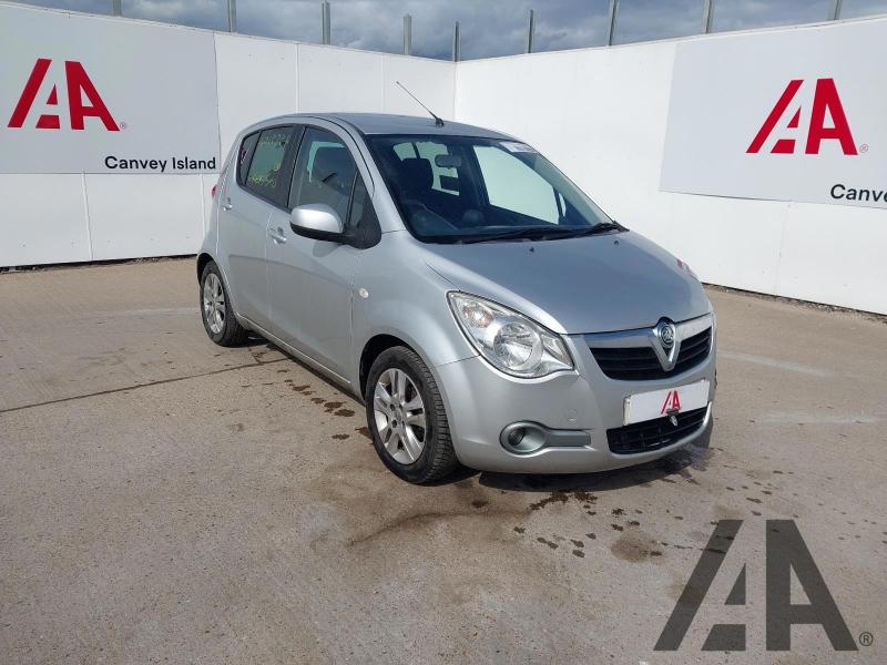 2012 VAUXHALL AGILA SE 1242cc PETROL AUTOMATIC 4 Speed 5 DOOR HATCHBACK