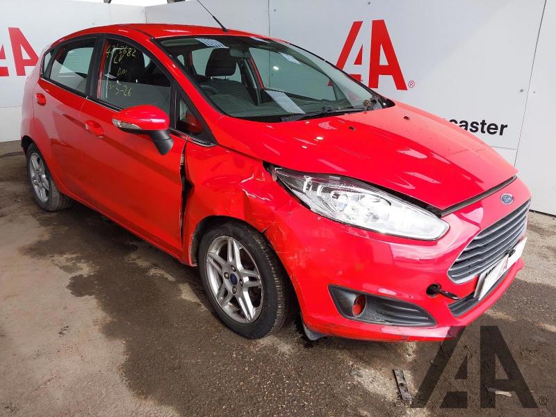 2014 FORD FIESTA ZETEC 1242cc PETROL MANUAL 5 Speed 5 DOOR HATCHBACK