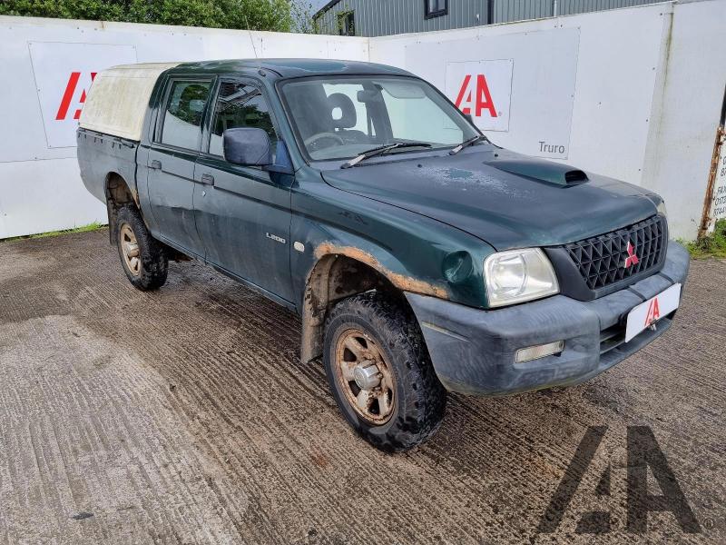 2004 MITSUBISHI L200 GL DCB LWB 4WD 2477cc TURBO DIESEL MANUAL 5 Speed 4 DOOR PICK UP