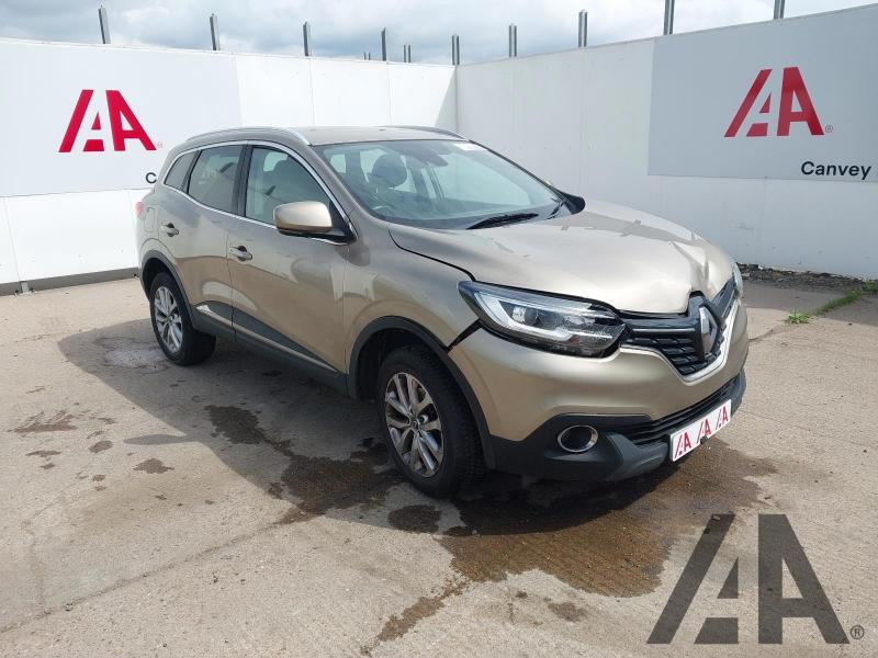 2017 RENAULT KADJAR DYNAMIQUE NAV TCE 1197cc TURBO PETROL MANUAL 6 Speed 5 DOOR HATCHBACK