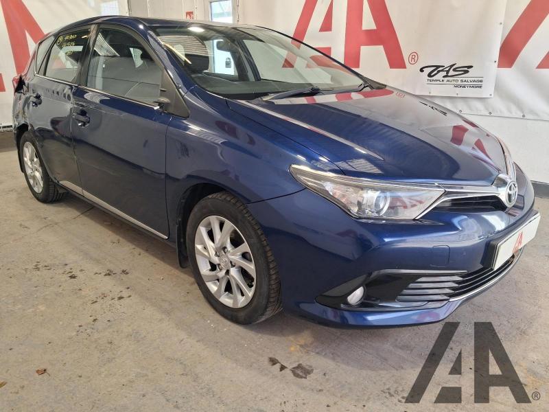 2016 TOYOTA AURIS VVT-I ICON 1197cc TURBO PETROL MANUAL 5 DOOR HATCHBACK