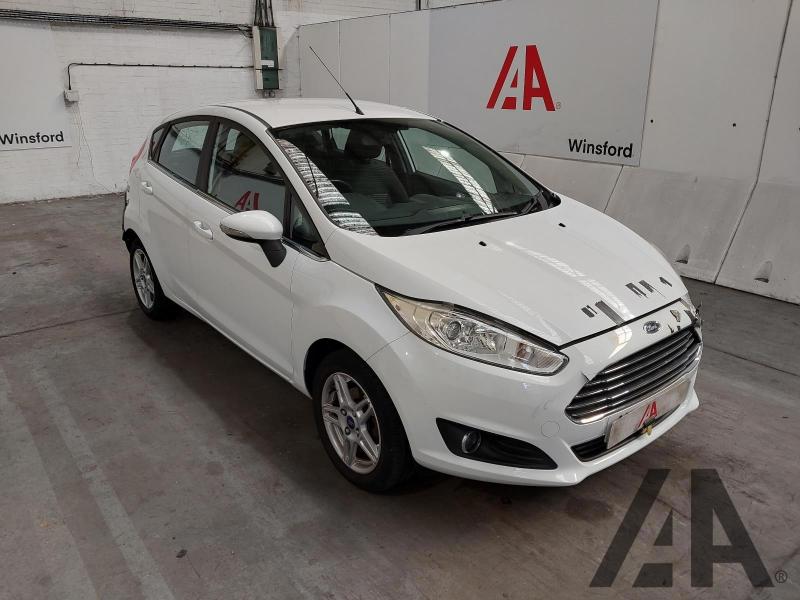 2014 FORD FIESTA ZETEC 1242cc PETROL MANUAL 5 Speed 5 DOOR HATCHBACK