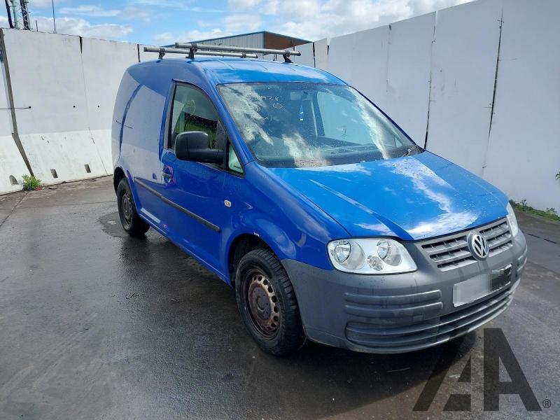 2007 VOLKSWAGEN CADDY C20 SDI 1968cc TURBO DIESEL MANUAL 5 DOOR PANEL VAN