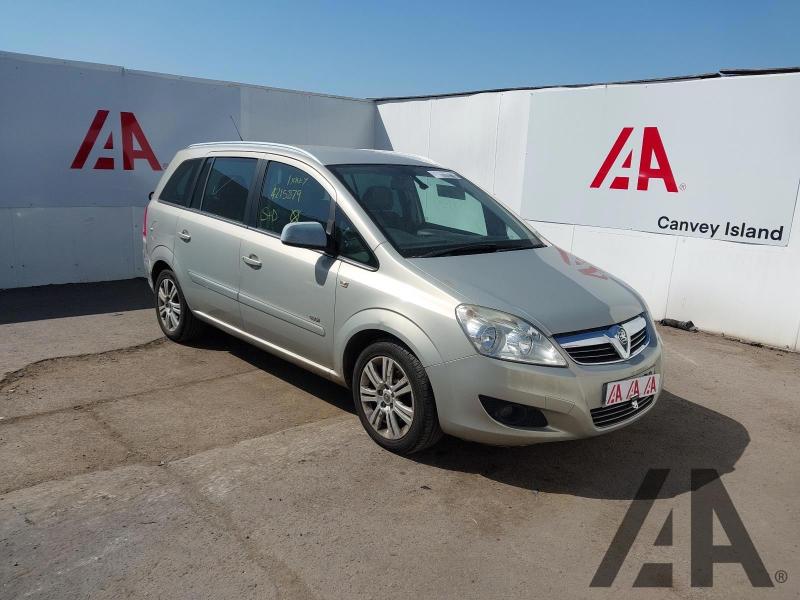 2010 VAUXHALL ZAFIRA DESIGN 1598cc PETROL MANUAL 5 Speed 5 DOOR MPV