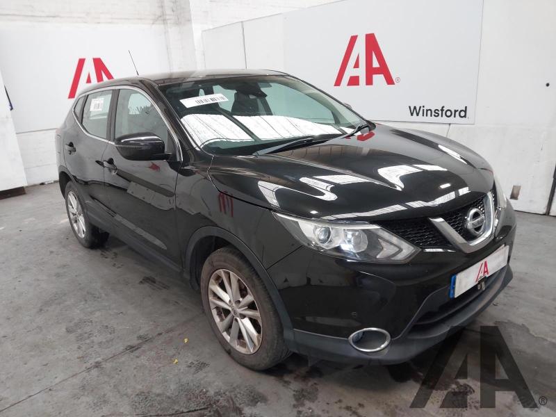 2016 NISSAN QASHQAI DCI ACENTA SMART VISION 1461cc TURBO DIESEL MANUAL 6 Speed 5 DOOR HATCHBACK
