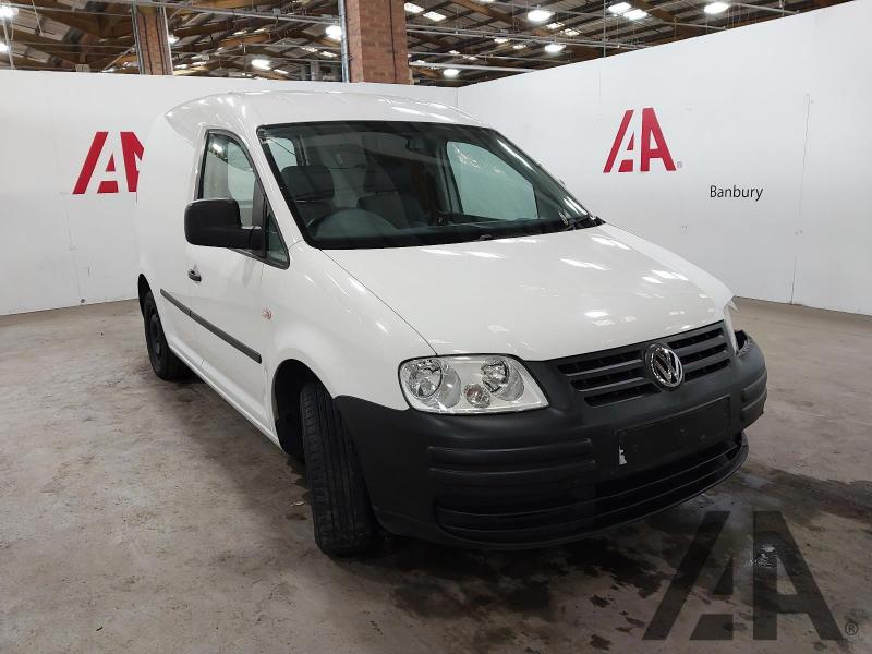 2010 VOLKSWAGEN CADDY C20 TDI SWB 1896cc TURBO DIESEL MANUAL 2 DOOR PANEL VAN