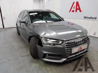Image of 2017 AUDI A4 AVANT TDI S LINE 1968cc TURBO DIESEL SEMI AUTO 7 Speed 5 DOOR ESTATE