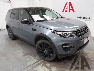 Image of 2017 LAND ROVER DISCOVERY SPORT TD4 HSE BLACK 1999cc TURBO DIESEL AUTOMATIC 9 Speed 5 DOOR ESTATE