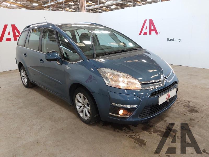 2011 CITROEN C4 PICASSO GRAND VTR PLUS HDI 1560cc TURBO DIESEL MANUAL 6 Speed 5 DOOR MPV
