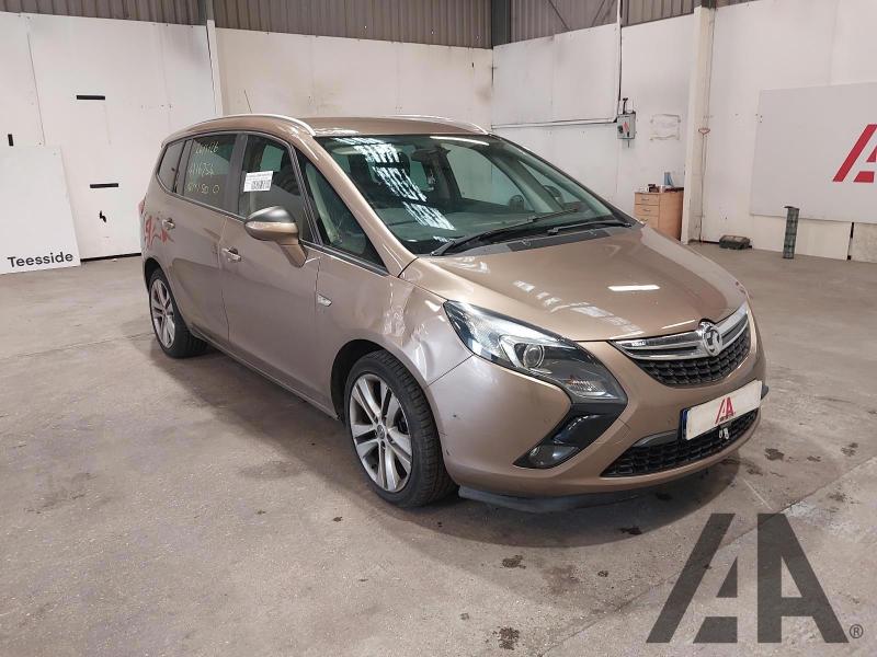 2014 VAUXHALL ZAFIRA TOURER SRI CDTI 1956cc TURBO DIESEL MANUAL 6 Speed 5 DOOR MPV